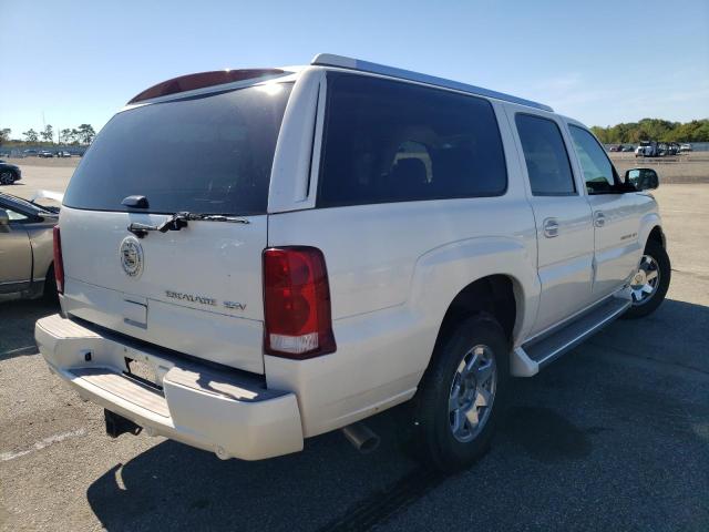 3GYFK66N95G151300 - 2005 CADILLAC ESCALADE E WHITE photo 4