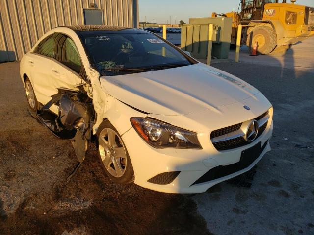 WDDSJ4GB8GN325616 - 2016 MERCEDES-BENZ CLA 250 4M WHITE photo 1