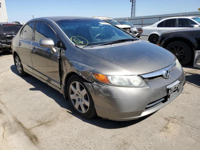 2HGFA16508H345196 - 2008 HONDA CIVIC LX GRAY photo 1