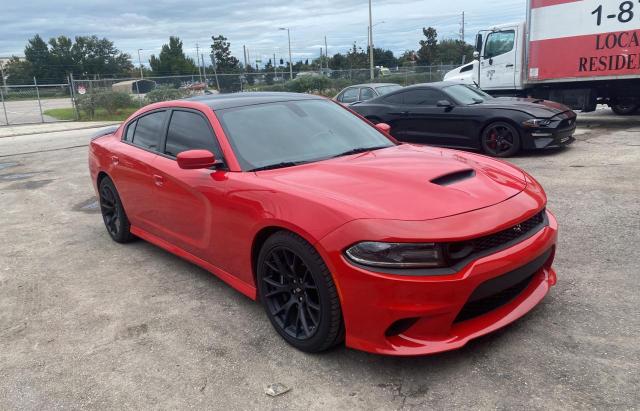 2C3CDXGJ7KH651749 - 2019 DODGE CHARGER SC RED photo 1