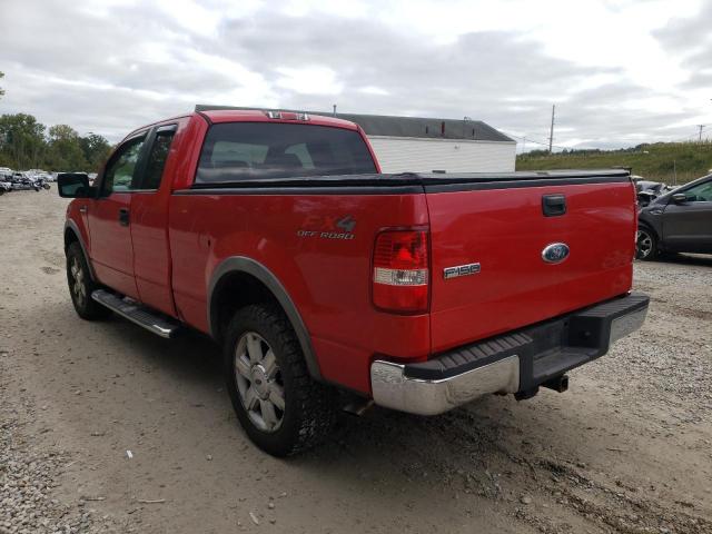 1FTPX14506NA44940 - 2006 FORD F150 RED photo 3