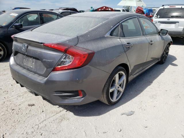 19XFC2E89KE014727 - 2019 HONDA CIVIC SPOR CHARCOAL photo 4