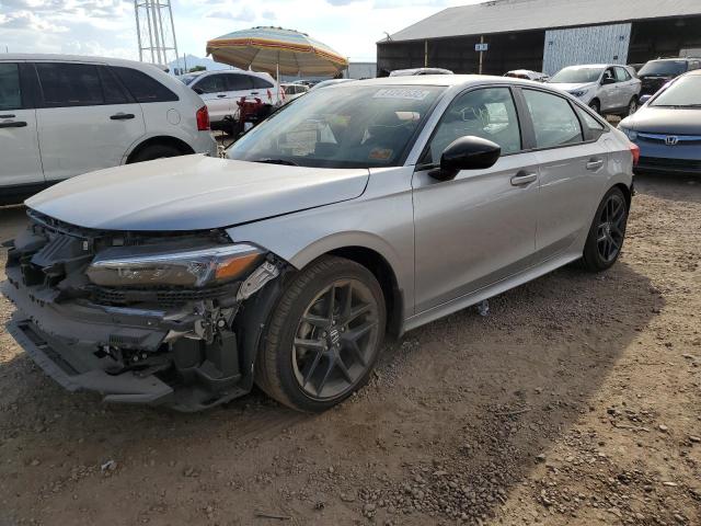 2HGFE2F50NH579327 - 2022 HONDA CIVIC SPOR SILVER photo 2