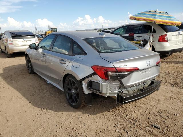 2HGFE2F50NH579327 - 2022 HONDA CIVIC SPOR SILVER photo 3