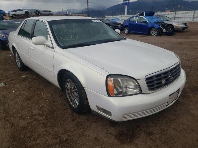 1G6KE57Y84U235735 - 2004 CADILLAC DEVILLE DH WHITE photo 1