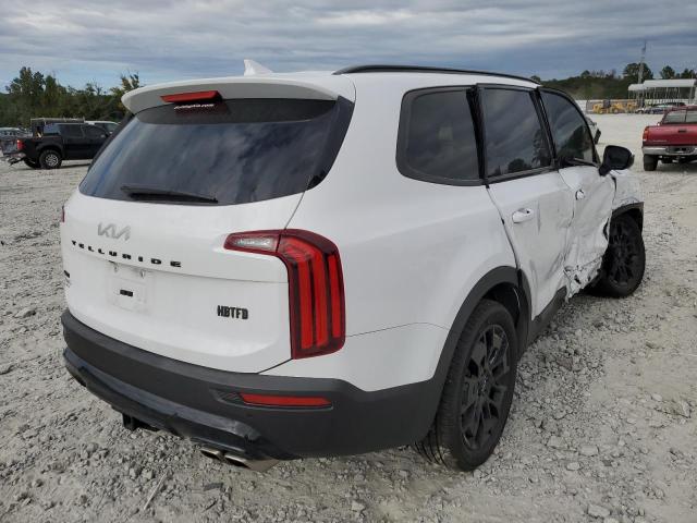 5XYP3DHC1NG206408 - 2022 KIA TELLURIDE WHITE photo 4