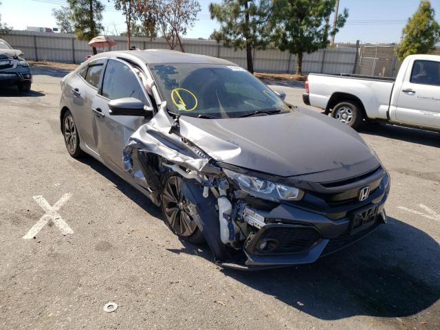 SHHFK7H72JU412159 - 2018 HONDA CIVIC EXL გრაფიტი ფოტო 1