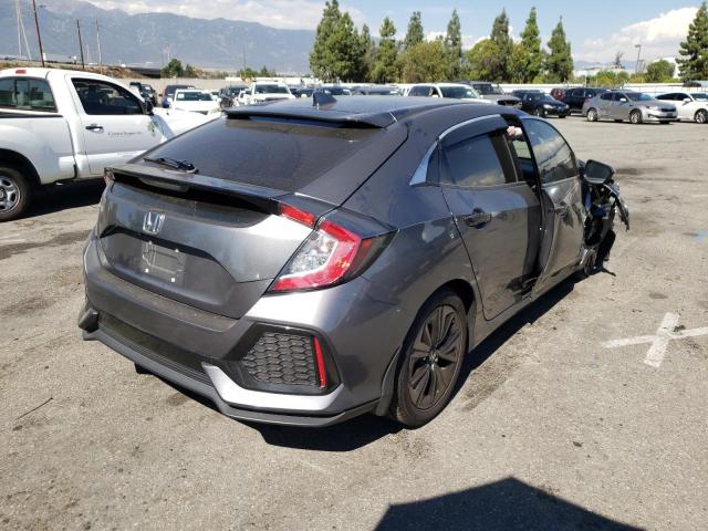 SHHFK7H72JU412159 - 2018 HONDA CIVIC EXL გრაფიტი ფოტო 4