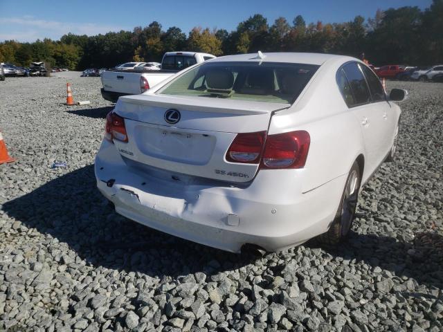 JTHBC96S595017906 - 2009 LEXUS GS 450H WHITE photo 9