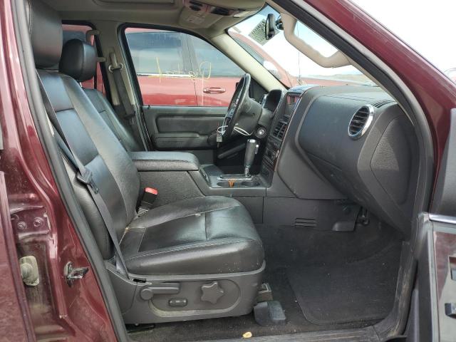 1FMEU75836UA75080 - 2006 FORD EXPLORER 4 MAROON photo 5