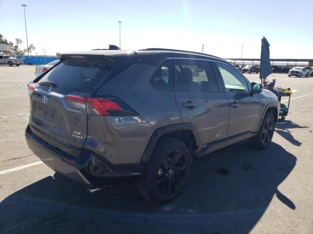 2T3EWRFV1KW009252 - 2019 TOYOTA RAV4 XSE GRAY photo 4