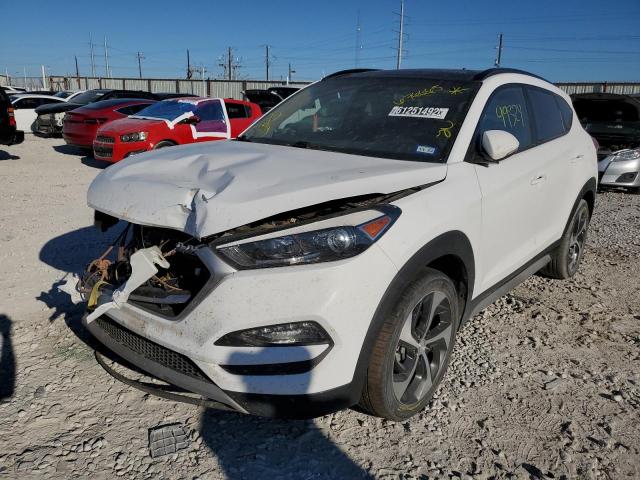 KM8J33A26JU676665 - 2018 HYUNDAI TUCSON VAL WHITE photo 2