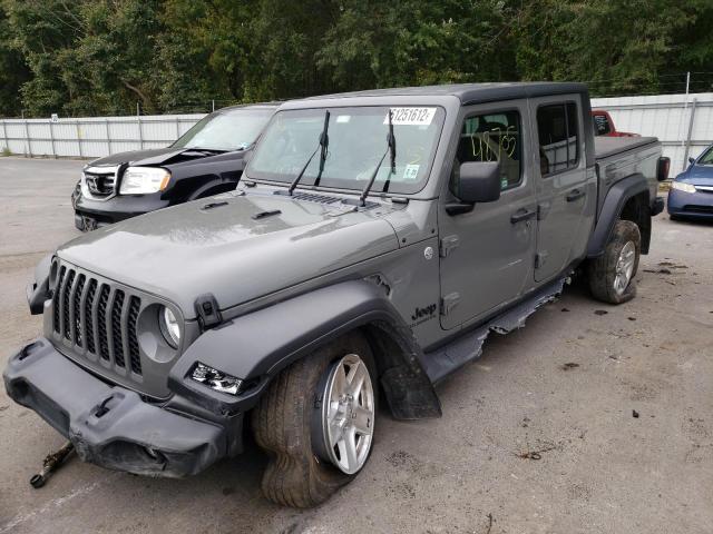 1C6HJTAG2LL150148 - 2020 JEEP GLADIATOR GRAY photo 2