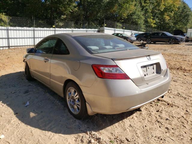 2HGFG12627H532581 - 2007 HONDA CIVIC LX TAN photo 3