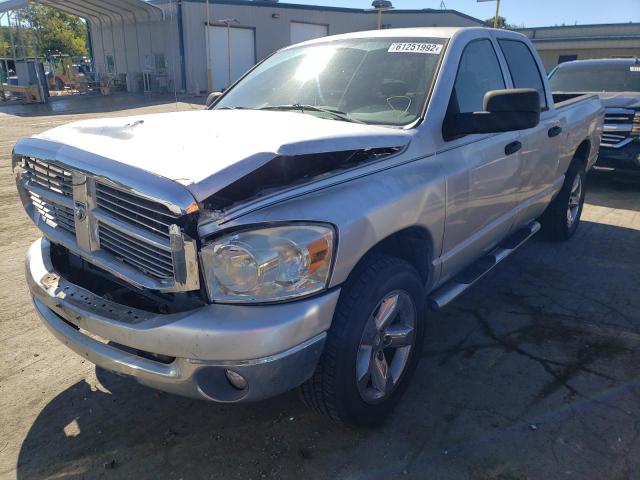 1D7HA18P97S114588 - 2007 DODGE RAM 1500 S SILVER photo 2