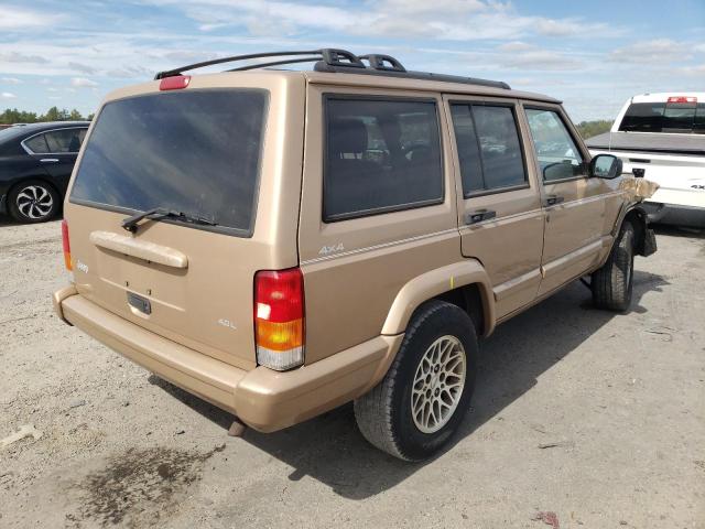 1J4FF78S4XL517344 - 1999 JEEP CHEROKEE TAN photo 4