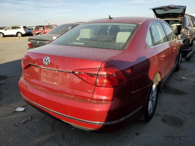 1VWAT7A3XGC033459 - 2016 VOLKSWAGEN PASSAT RED photo 4