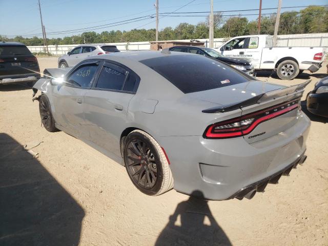 2C3CDXGJ6KH576400 - 2019 DODGE CHARGER SC GRAY photo 3