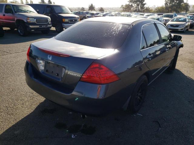 1HGCM56366A104948 - 2006 HONDA ACCORD SE BLUE photo 4