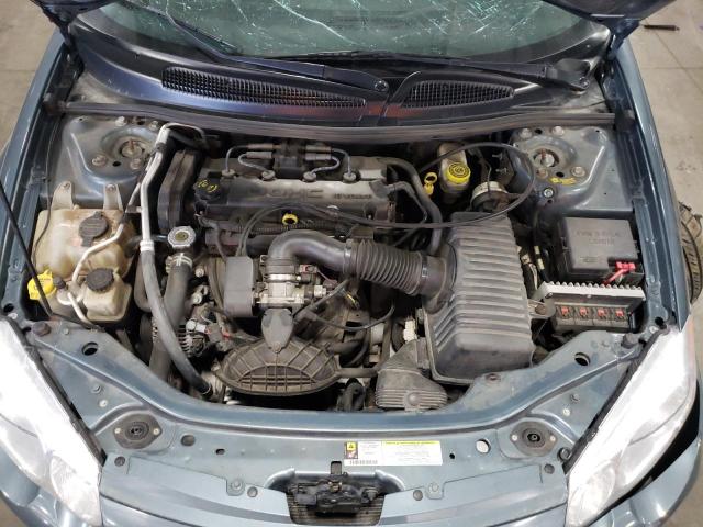 1C3EL46X96N274807 - 2006 CHRYSLER SEBRING TEAL photo 7