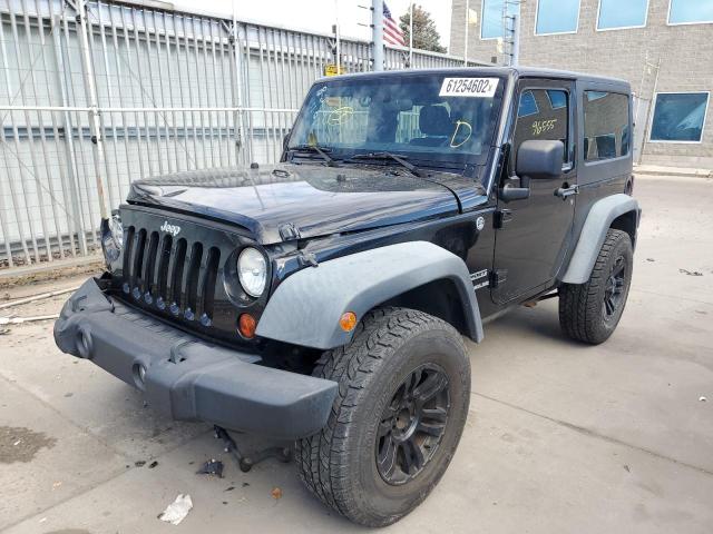1J4AA2D14BL521735 - 2011 JEEP WRANGLER S BLACK photo 2