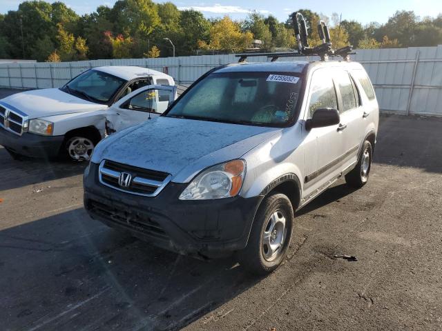 JHLRD77483C027742 - 2003 HONDA CR-V LX SILVER photo 2