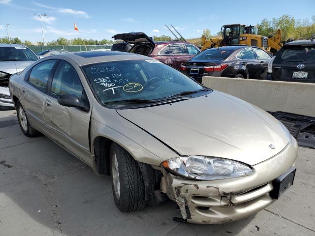 2B3HD46RX2H196520 - 2002 DODGE INTREPID S 金色 照片 1