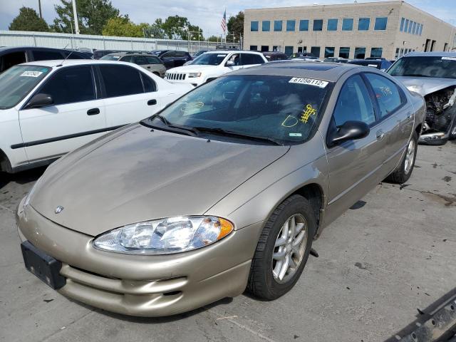 2B3HD46RX2H196520 - 2002 DODGE INTREPID S 金色 照片 2