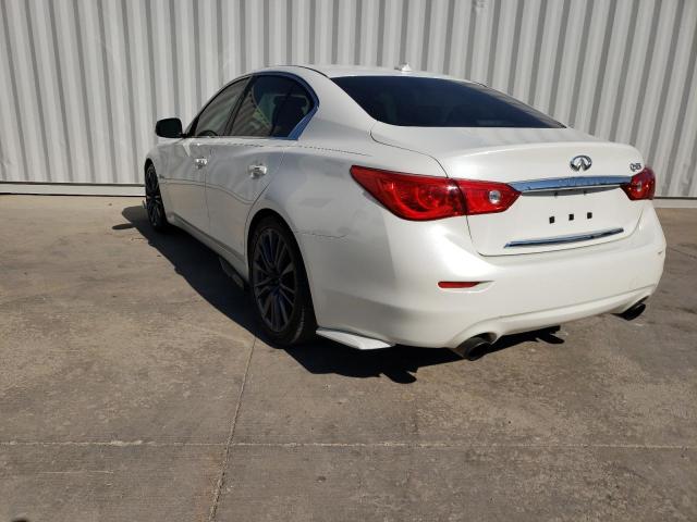 JN1FV7AP8GM420482 - 2016 INFINITI Q50 RED SP WHITE photo 3