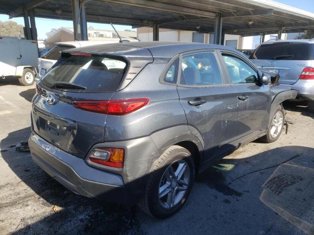 KM8K12AA6LU502819 - 2020 HYUNDAI KONA SE GRAY photo 4