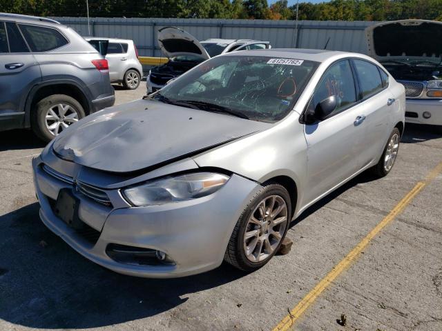 1C3CDFCA8DD323479 - 2013 DODGE DART LIMIT SILVER photo 2