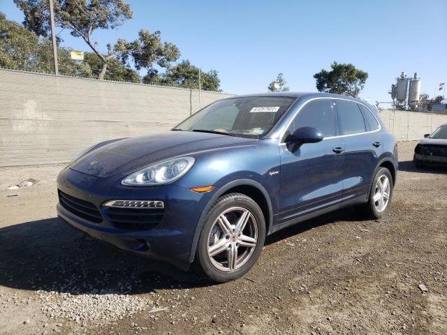 WP1AE2A29ELA50417 - 2014 PORSCHE CAYENNE S BLUE photo 2