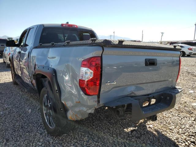 5TFUY5F11LX939161 - 2020 TOYOTA TUNDRA DOU SILVER photo 3