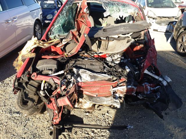 1G1JB5SG8D4237249 - 2013 CHEVROLET SONIC LS RED photo 7