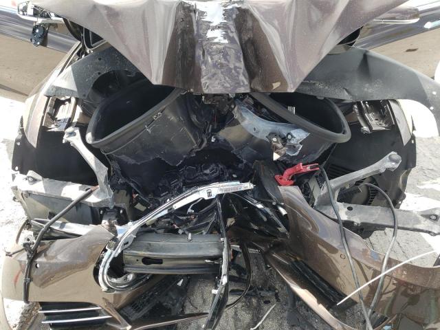 5YJSA1H10EFP56574 - 2014 TESLA MODEL S Շագանակագույն լուսանկար 7
