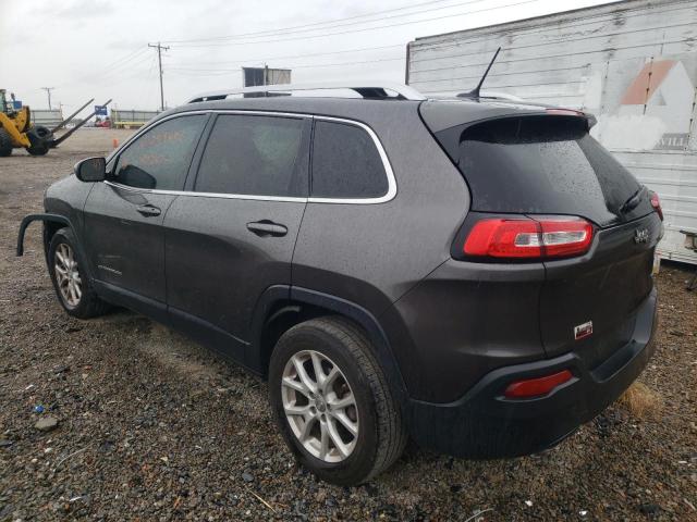 1C4PJLCB6EW172130 - 2014 JEEP CHEROKEE L GRAY photo 3