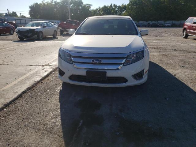 3FAHP0JG2CR400291 - 2012 FORD FUSION SEL WHITE photo 9