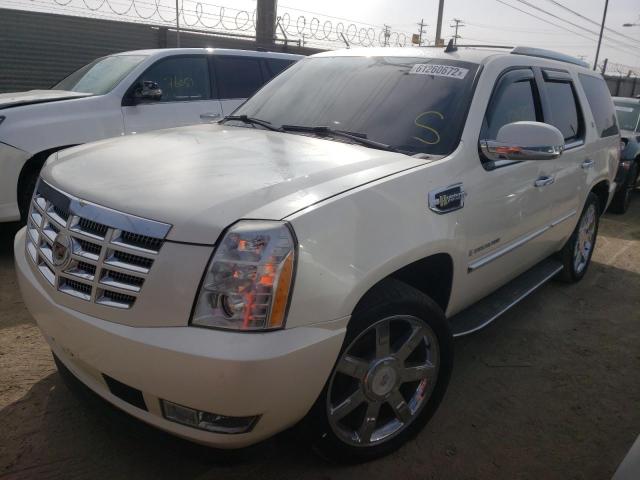 1GYFC43599R119393 - 2009 CADILLAC ESCALADE H CREAM photo 2