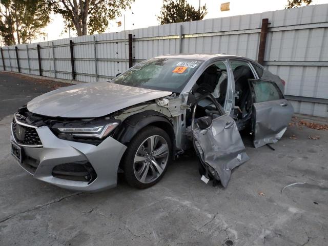 19UUB5F61MA013619 - 2021 ACURA TLX ADVANC Gümüş foto 2
