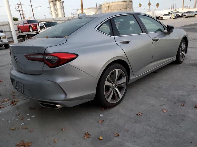 19UUB5F61MA013619 - 2021 ACURA TLX ADVANC SILVER photo 4