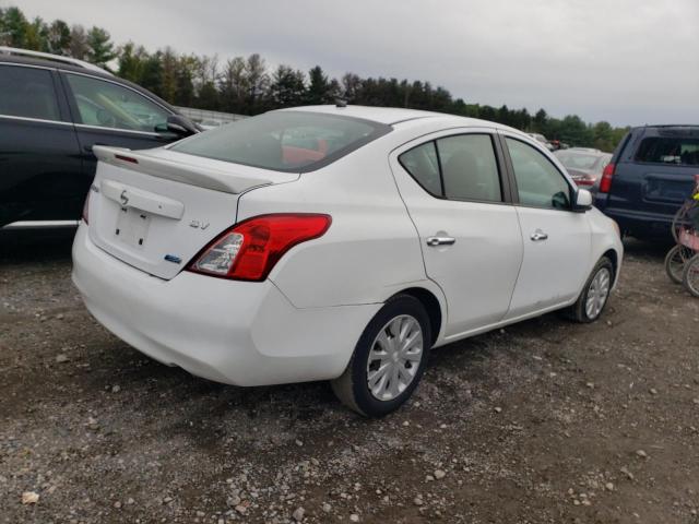 3N1CN7AP1DL868197 - 2013 NISSAN VERSA S WHITE photo 4