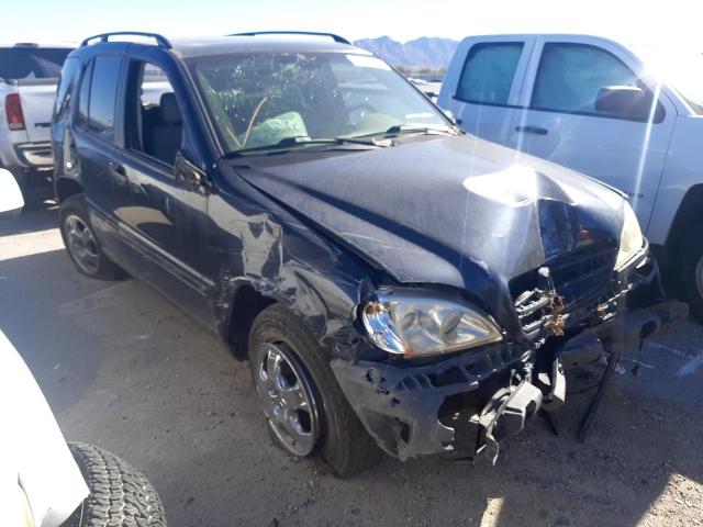 4JGAB54E43A376163 - 2003 MERCEDES-BENZ ML 320 BLACK photo 1