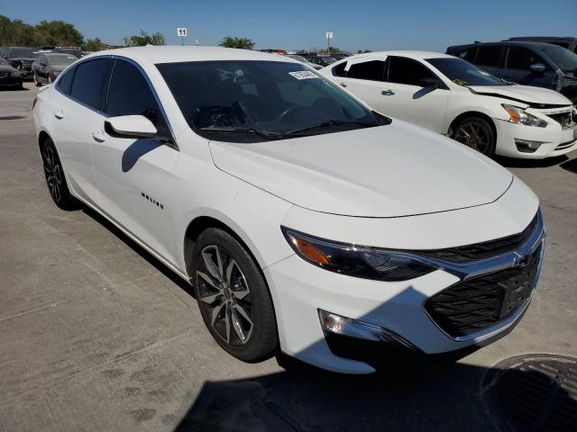 1G1ZG5ST4MF027446 - 2021 CHEVROLET MALIBU RS Blanc photo 1