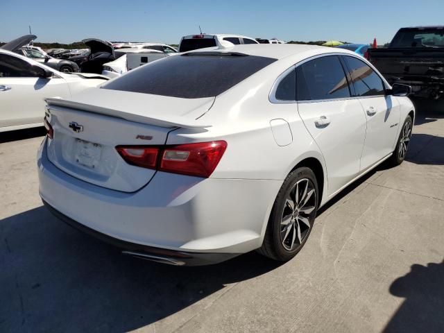 1G1ZG5ST4MF027446 - 2021 CHEVROLET MALIBU RS Blanc photo 4