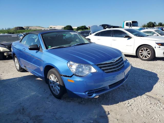 1C3LC45K68N208134 - 2008 CHRYSLER SEBRING BLUE photo 1