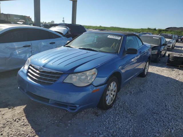 1C3LC45K68N208134 - 2008 CHRYSLER SEBRING BLUE photo 2