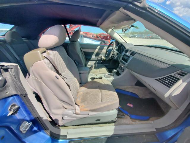 1C3LC45K68N208134 - 2008 CHRYSLER SEBRING BLUE photo 5