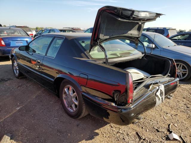 1G6ET12901B109274 - 2001 CADILLAC ELDORADO T BLACK photo 3