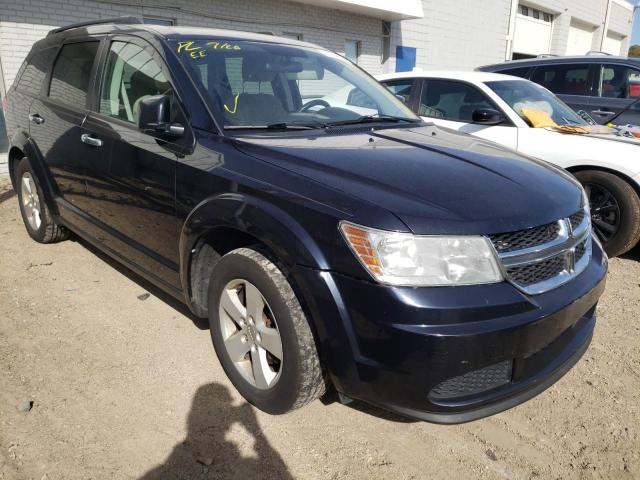 3D4PG1FG9BT523529 - 2011 DODGE JOURNEY MA BLUE photo 1