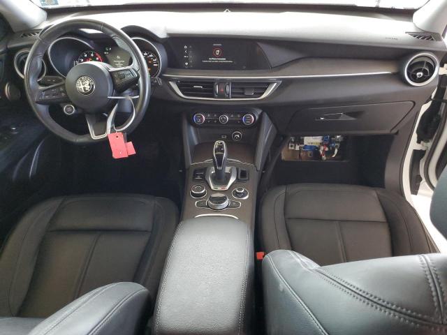 ZASPAKBN6L7C89629 - 2020 ALFA ROMEO STELVIO TI WHITE photo 9